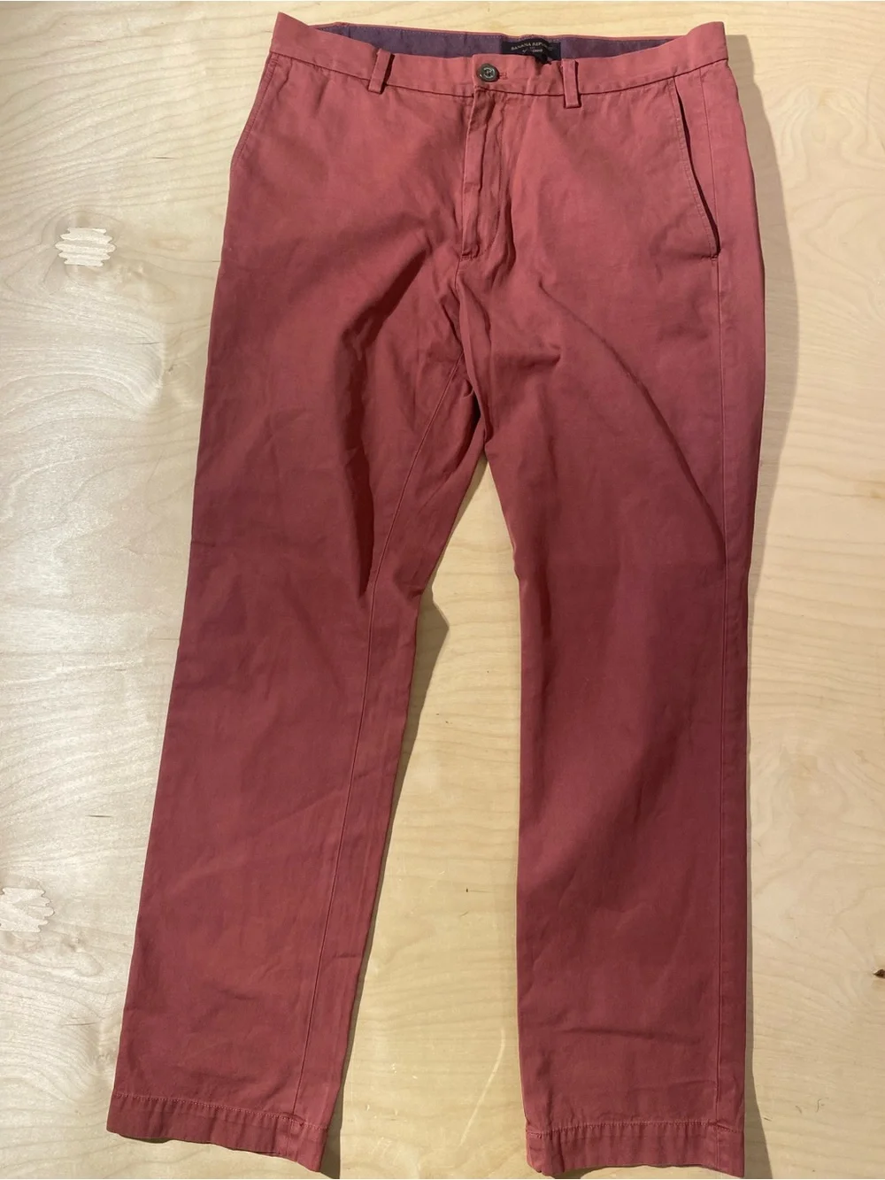 Banana Republic Men's Chinos in Brick Red 33 x 32 (SM)